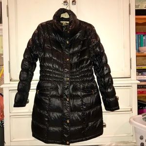 Michael Kors Black Packable Down Fill Jacket